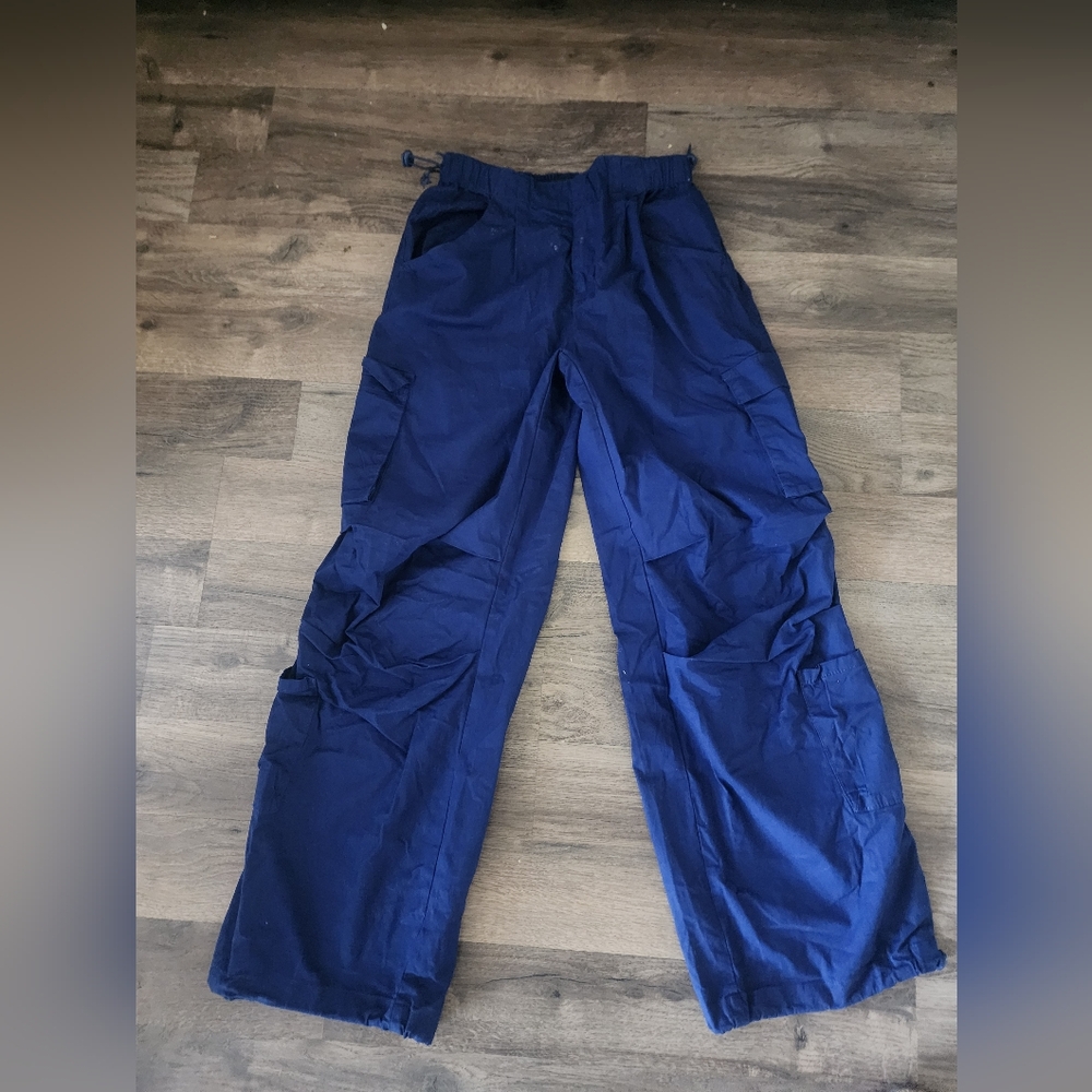 Forever 21 Navy Cargo Pants for Men